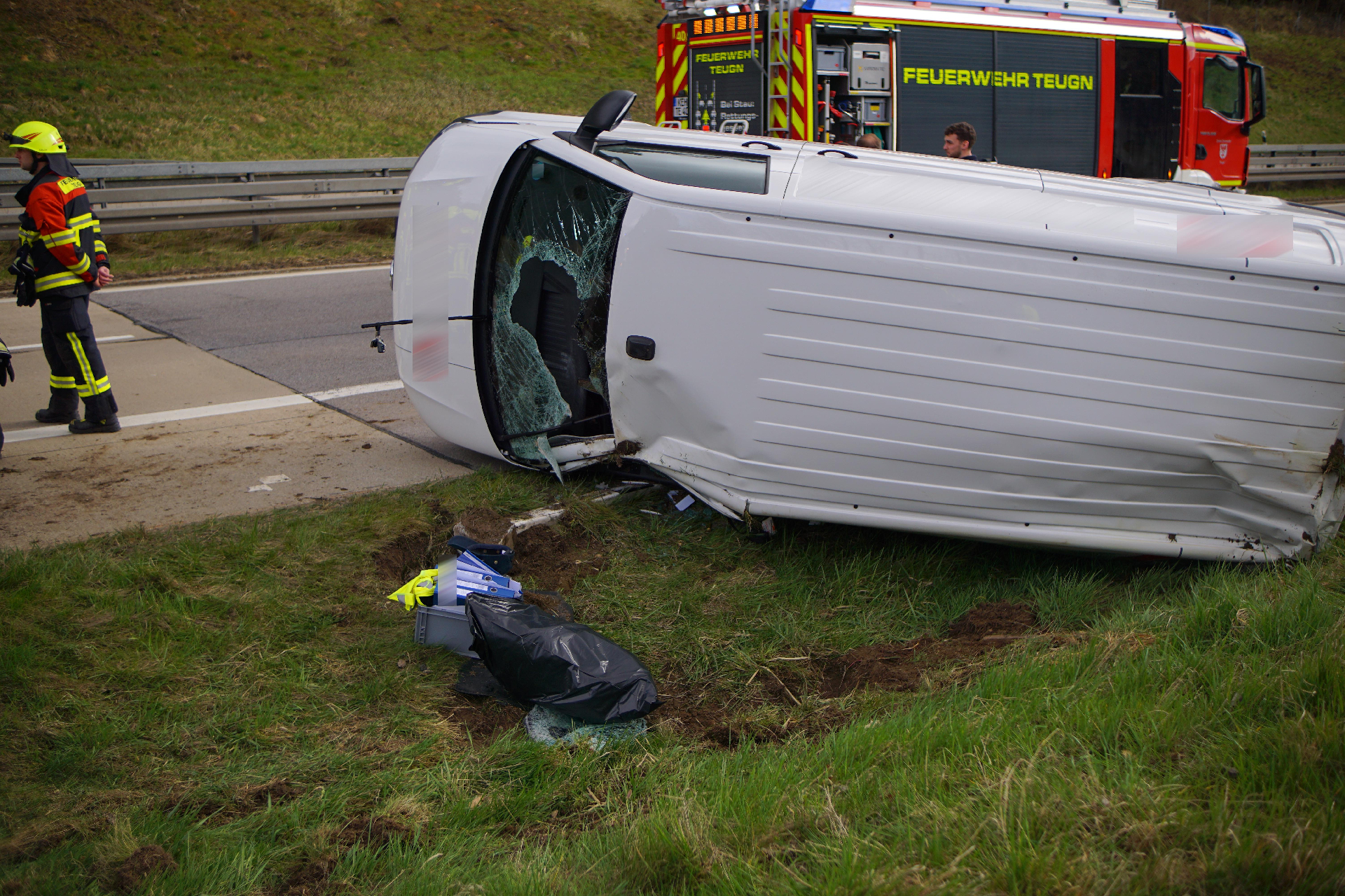 Einsatzfoto Verkehrsunfall