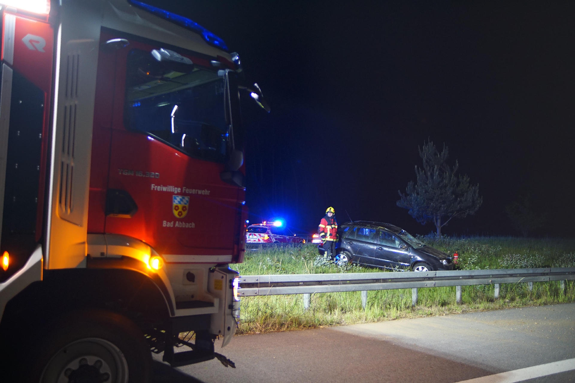 Einsatzfoto Verkehrsunfall